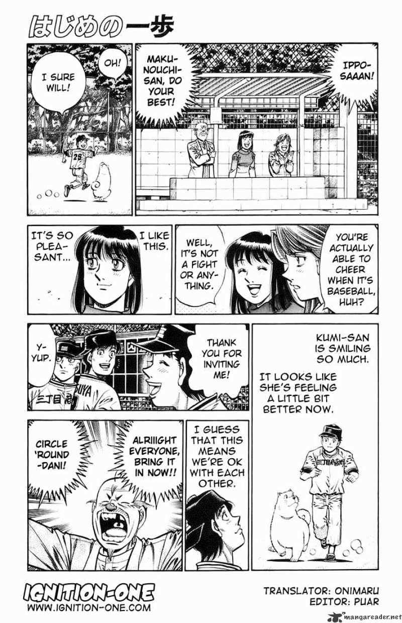 Hajime no Ippo: Fighting Spirit, Chapter 701 image 01